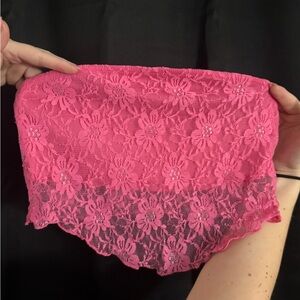 Floral Lace Halter Top